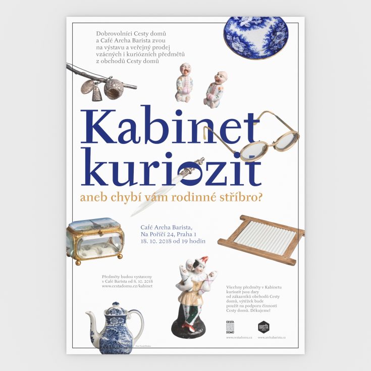 CD kabinet kuriozit poster CZ 3 D