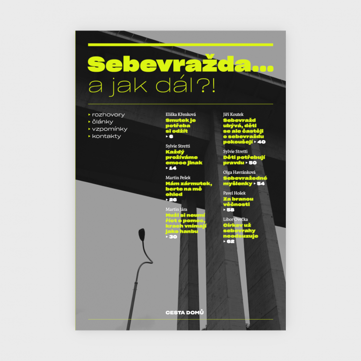 CD Sebevrazdy obalka celni pohled ctverec 3 D